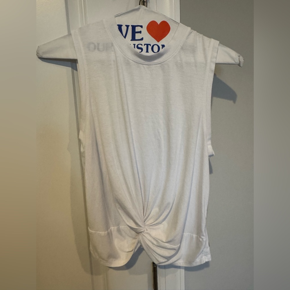 Zella White Tank Top Size Small